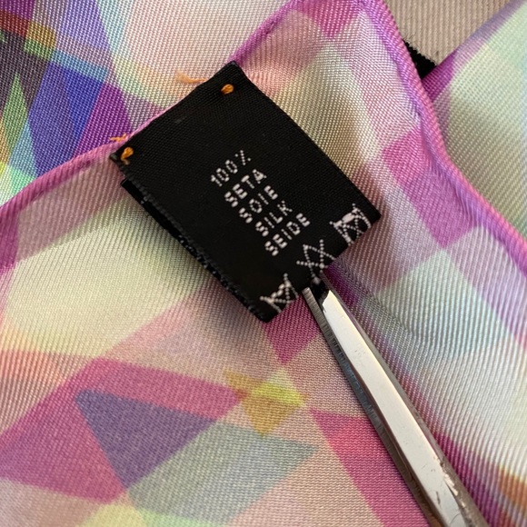 NWOT Dior Silk Scarf - Picture 6 of 6